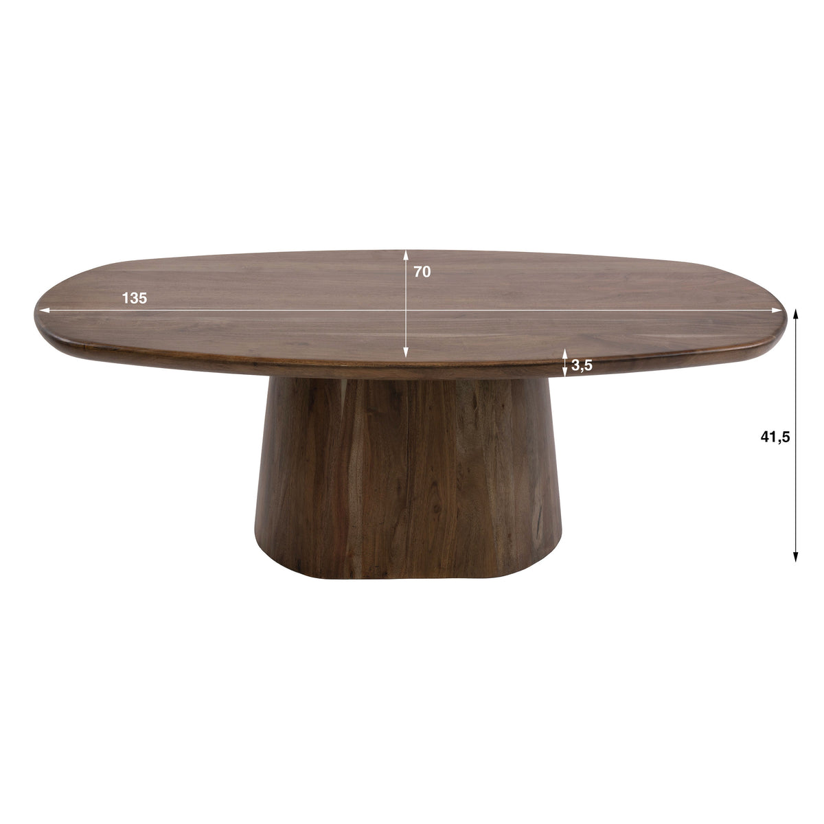 GAETA - Table basse 135 cm