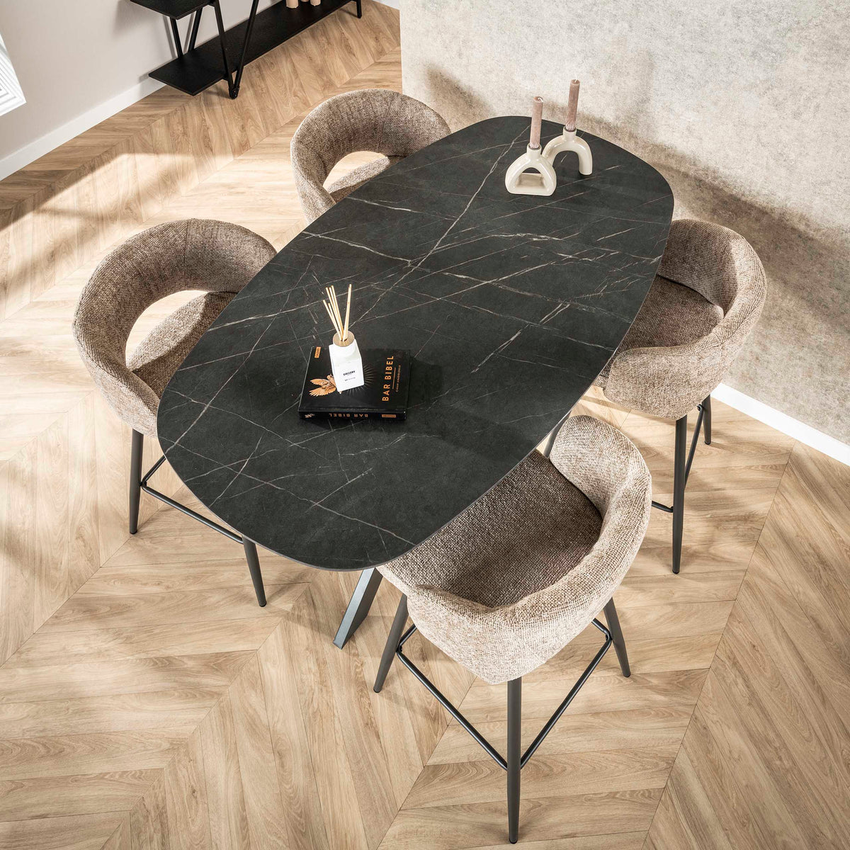 SOLEROSA - Table de bar 140 cm