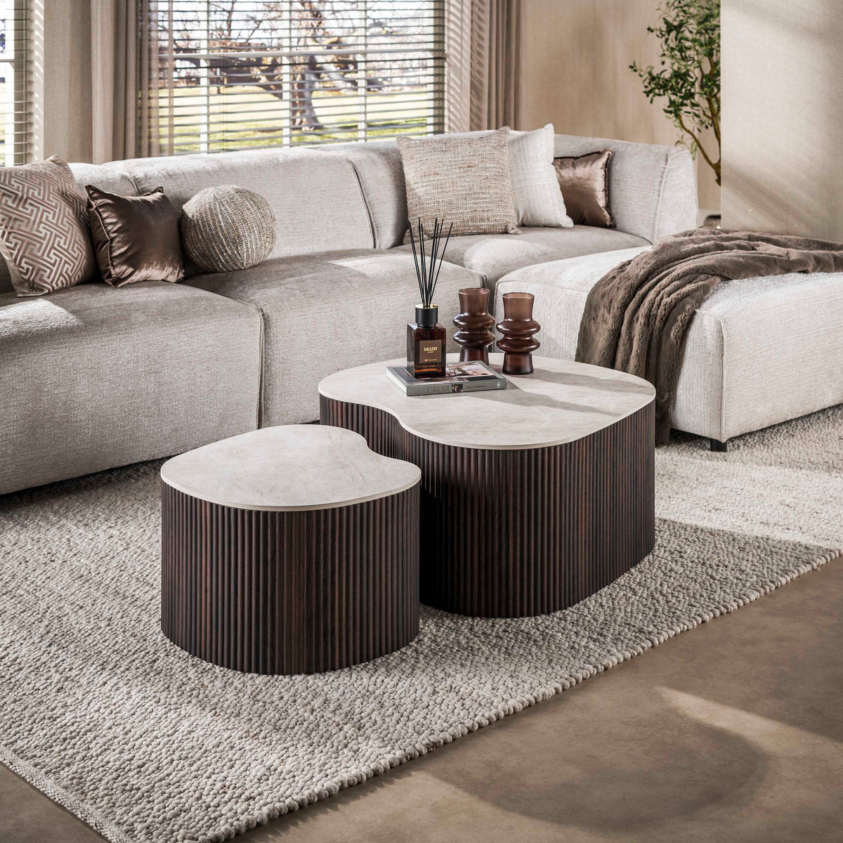 ARIAELLA - Table basse • lot de 2