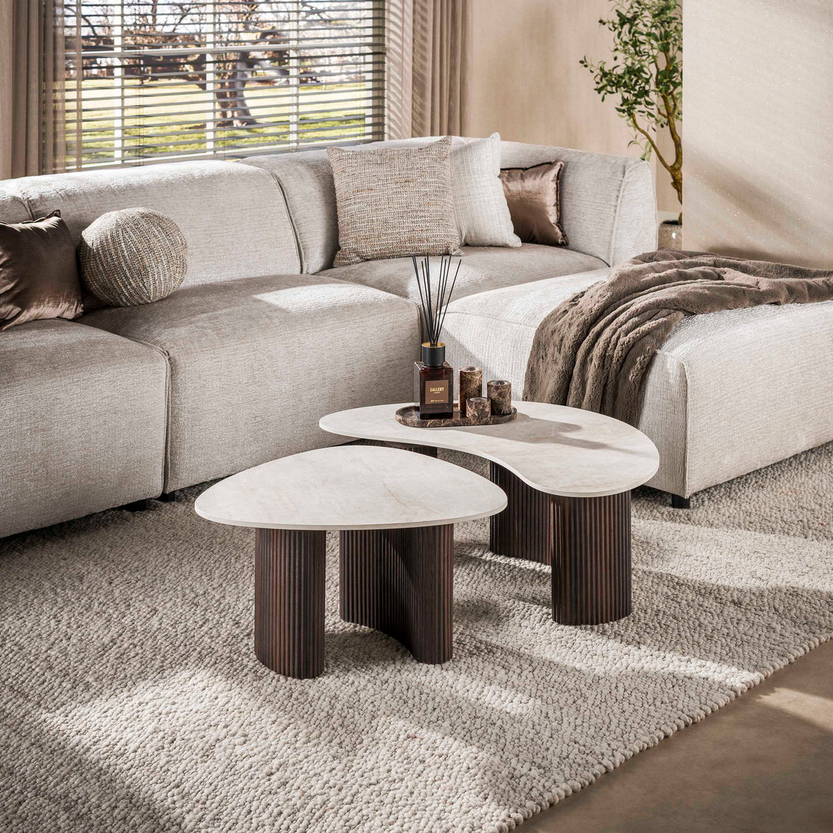 ARANENA - Table basse • lot de 2