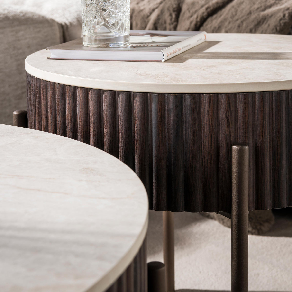 ARANELLO - Table basse • lot de 2