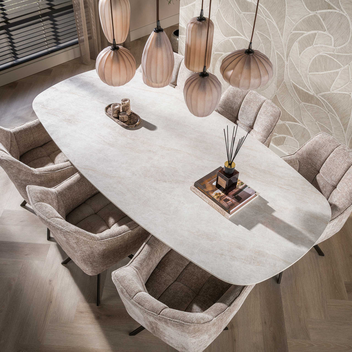 ARANELLA - Table à manger 215 cm
