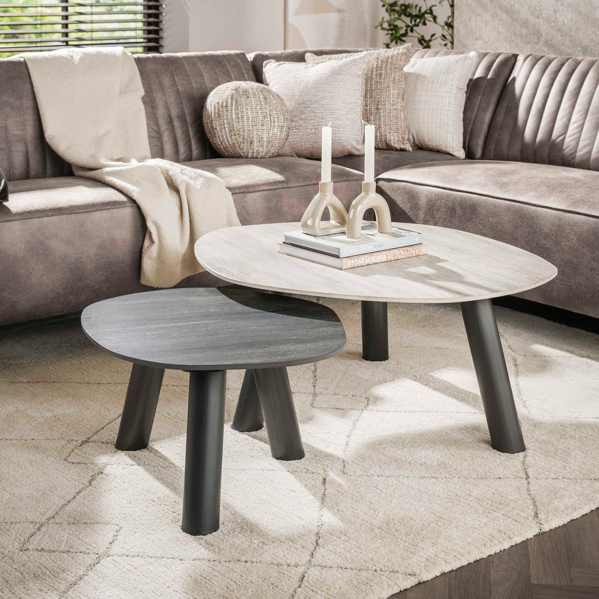 ARELORA - Table basse • lot de 2