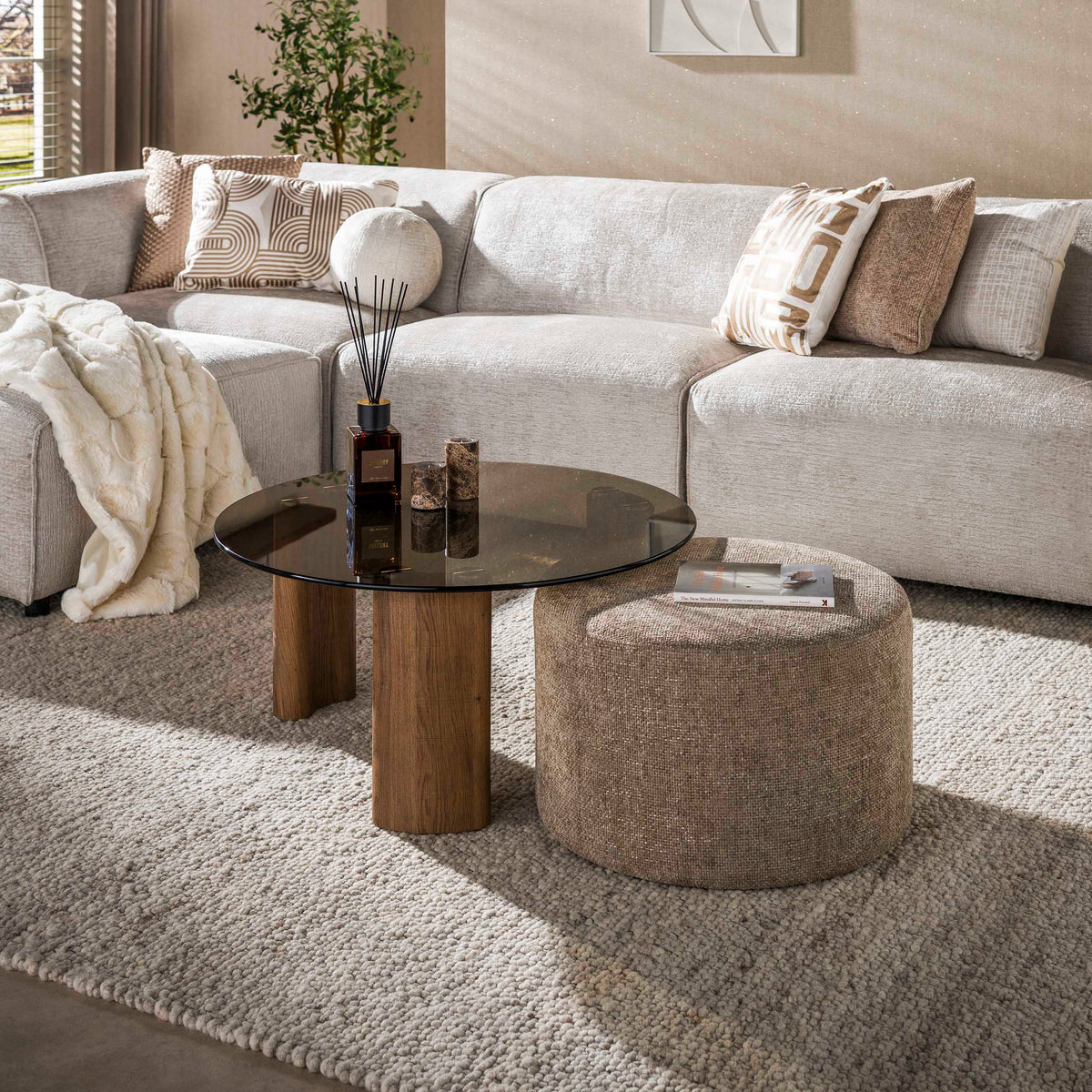 ARIAROSA - Table basse • lot de 2