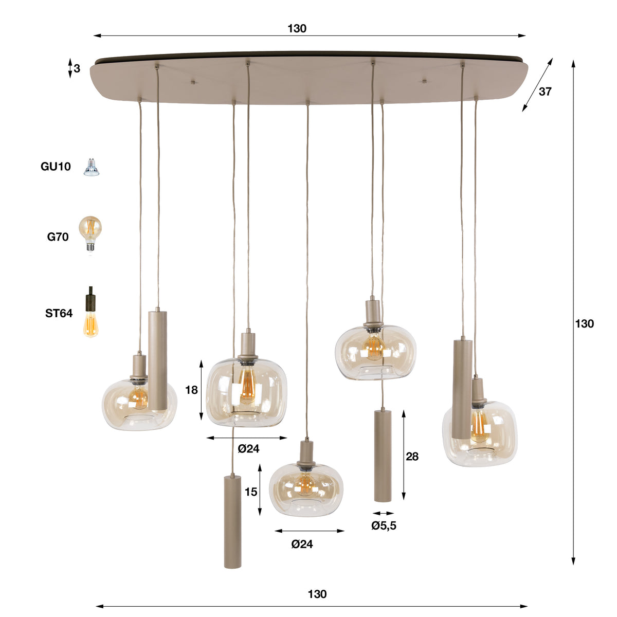 LUNADORA - Suspension
