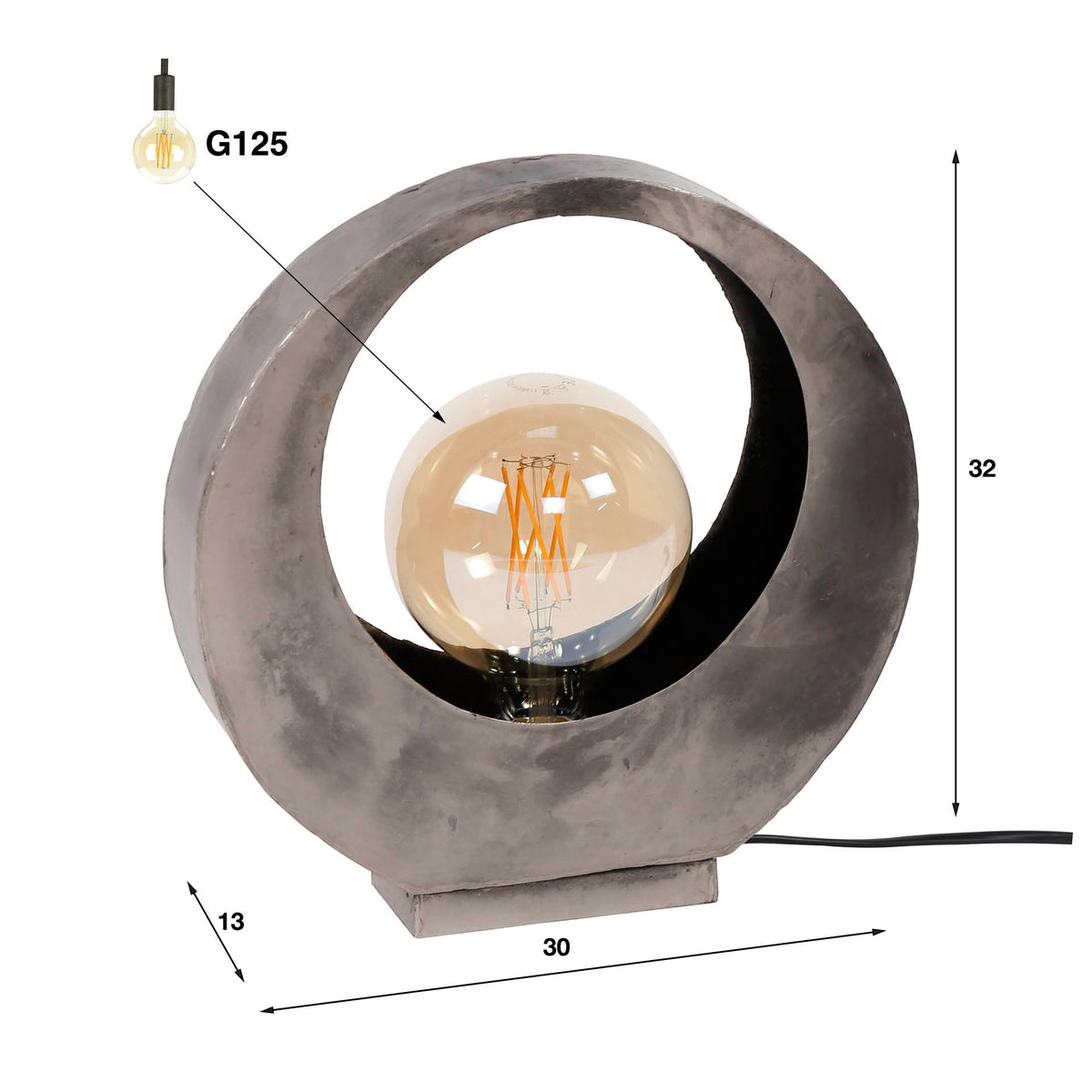 ALTAMARE - Lampe de table