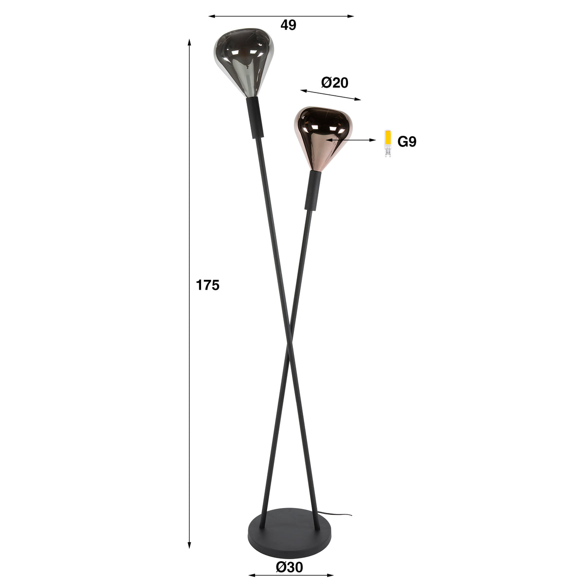 ACELELLO - Lampadaire