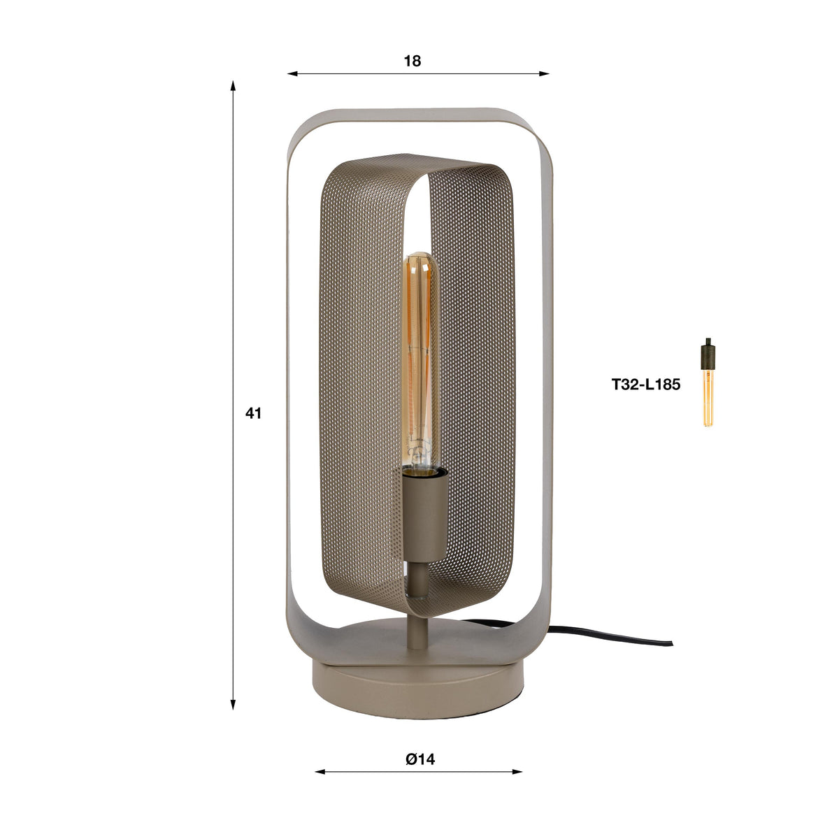 ADENELLO - Lampe de table