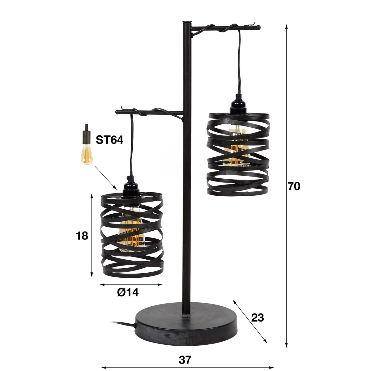 AMELIA - Lampe de table