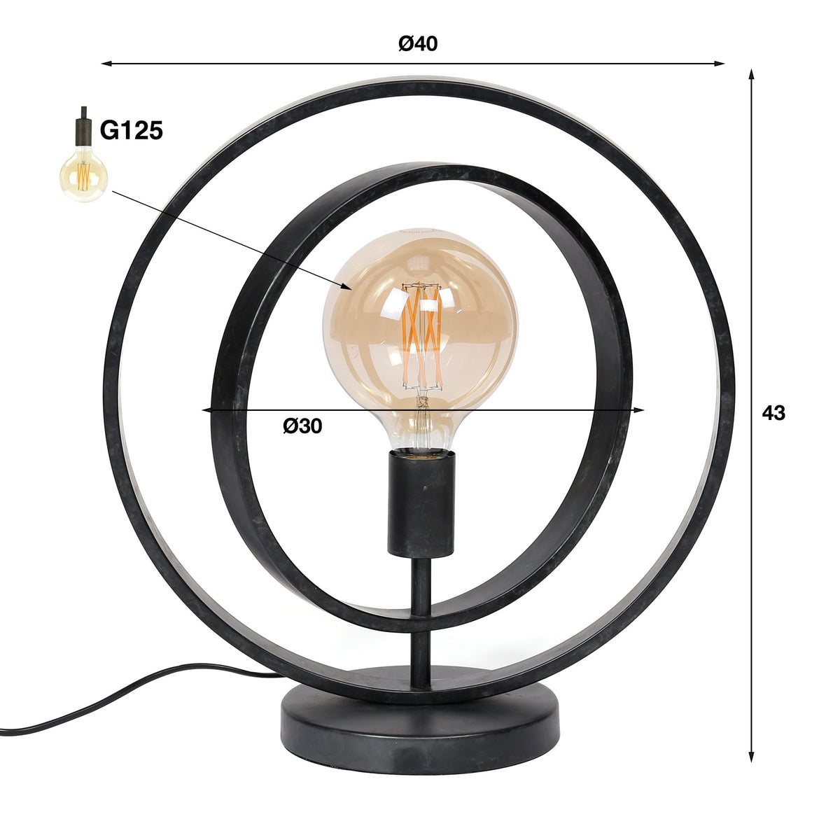 AMELORA - Lampe de table