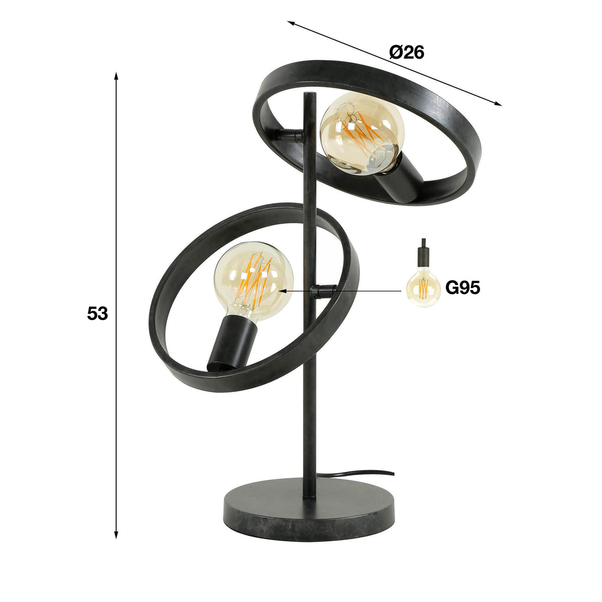ANARELLA - Lampe de table