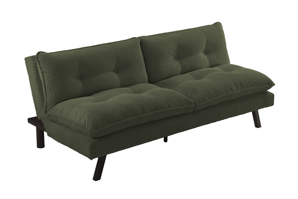 Novara – Vert velours côtelé