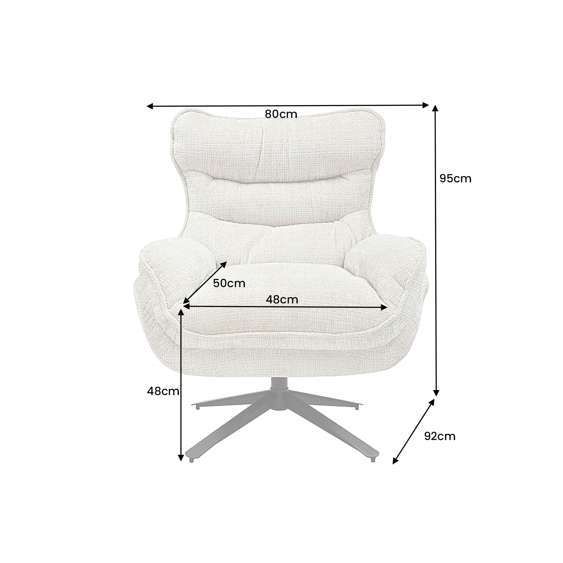 Naïra – Champagne beige tissu texturé – vue 8