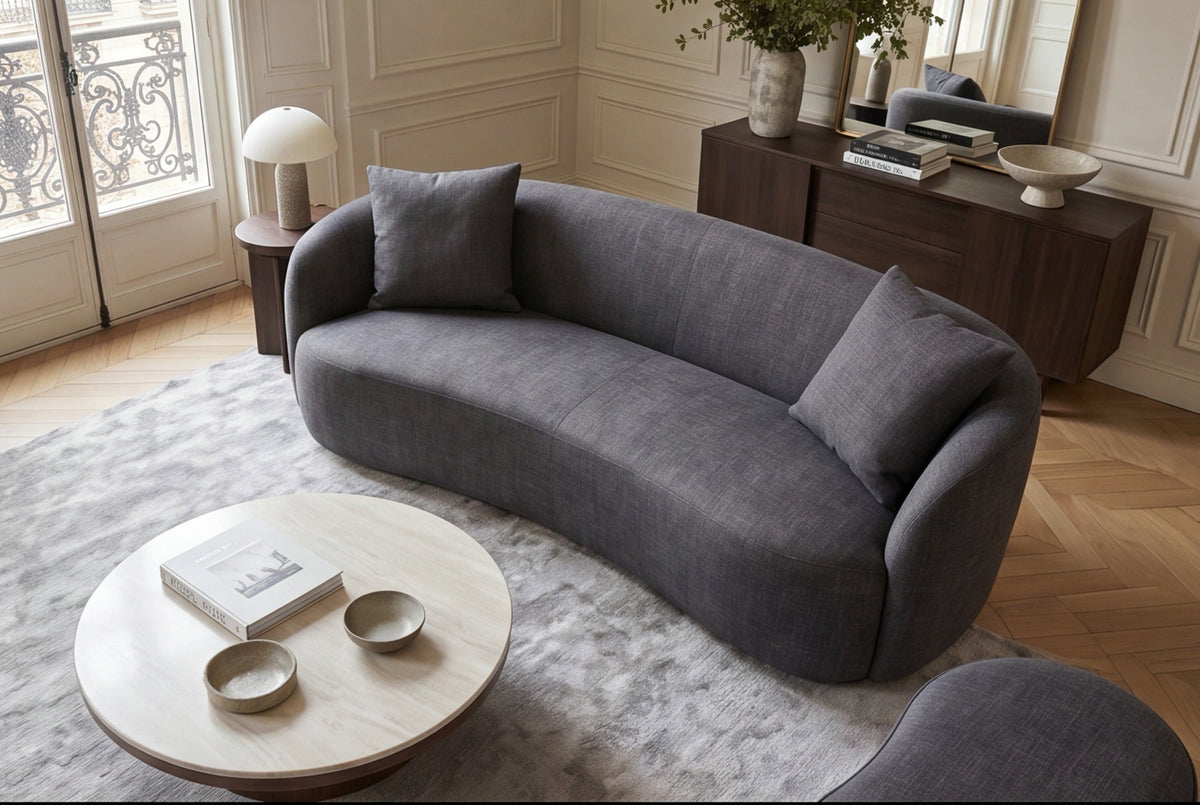 Soléna – Gris graphite velours – vue 5