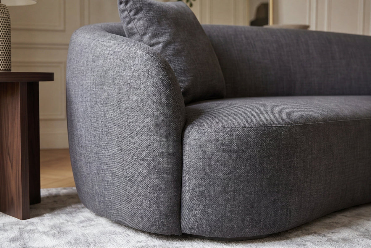 Soléna – Gris graphite velours – vue 7