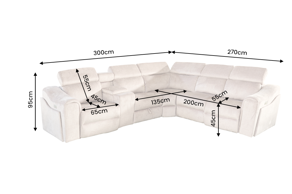 Sienna – Beige velours – vue 13