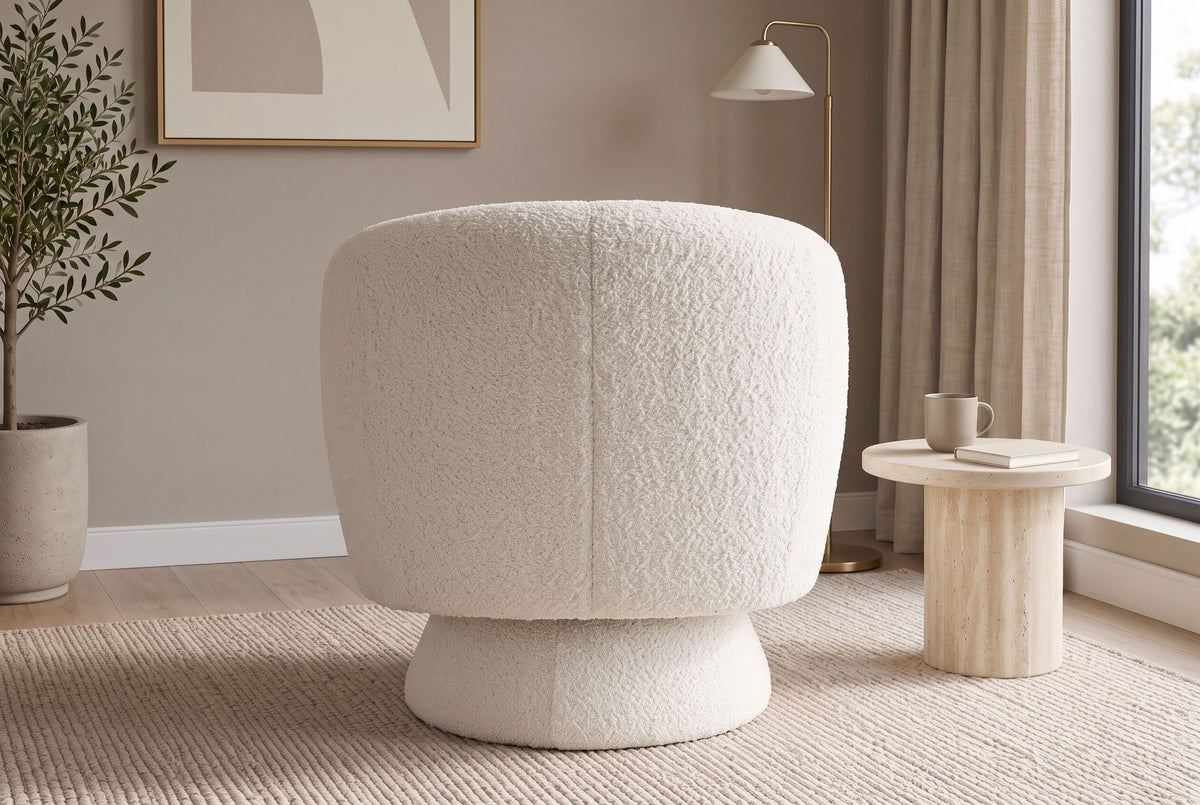 Ariane – Blanc bouclé – vue 4