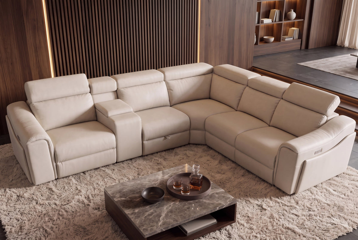 Sienna – Beige similicuir – vue 3