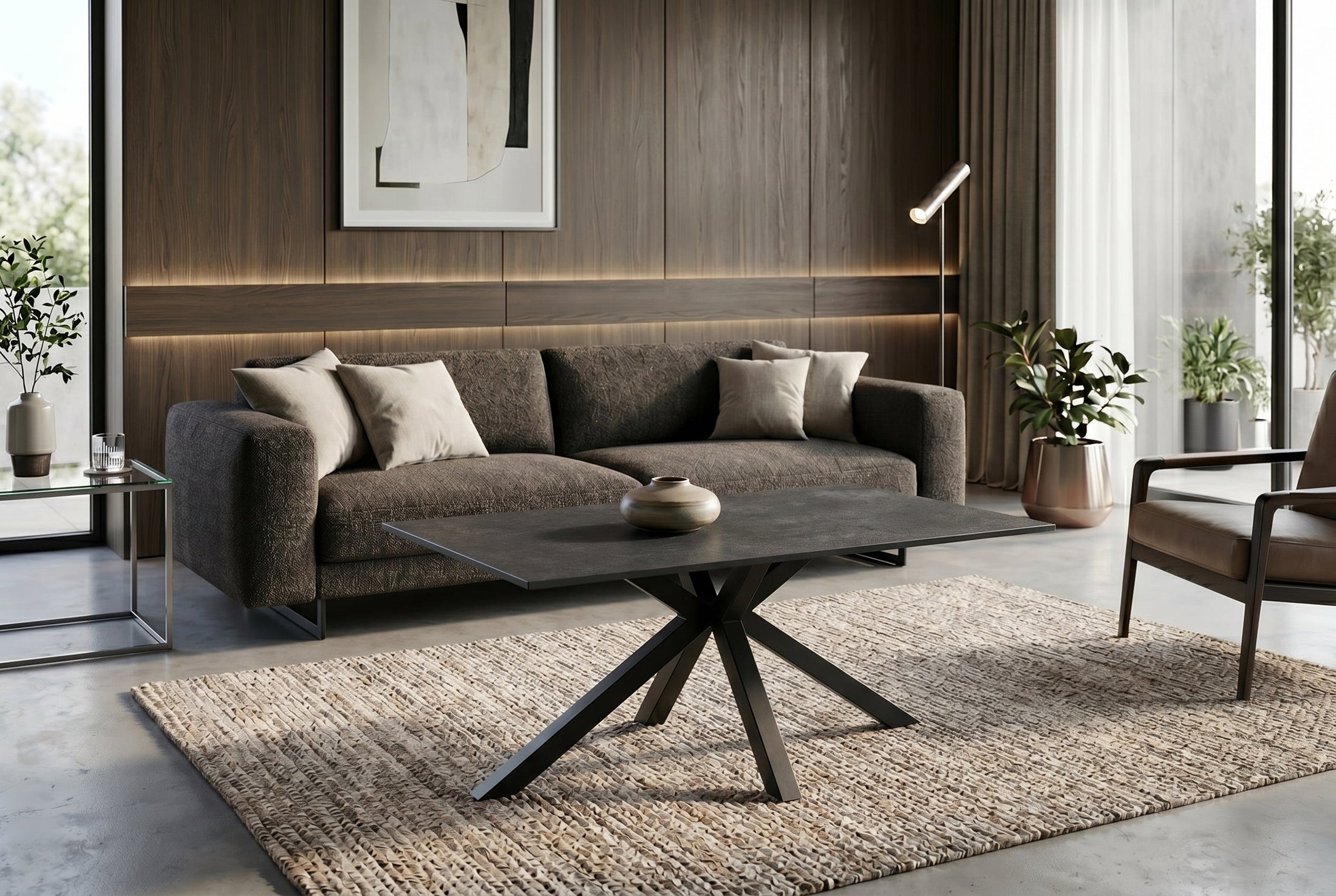 Table basse Astra – Gris