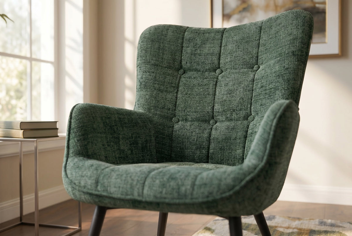 Orelia – Vert chenille – vue 7