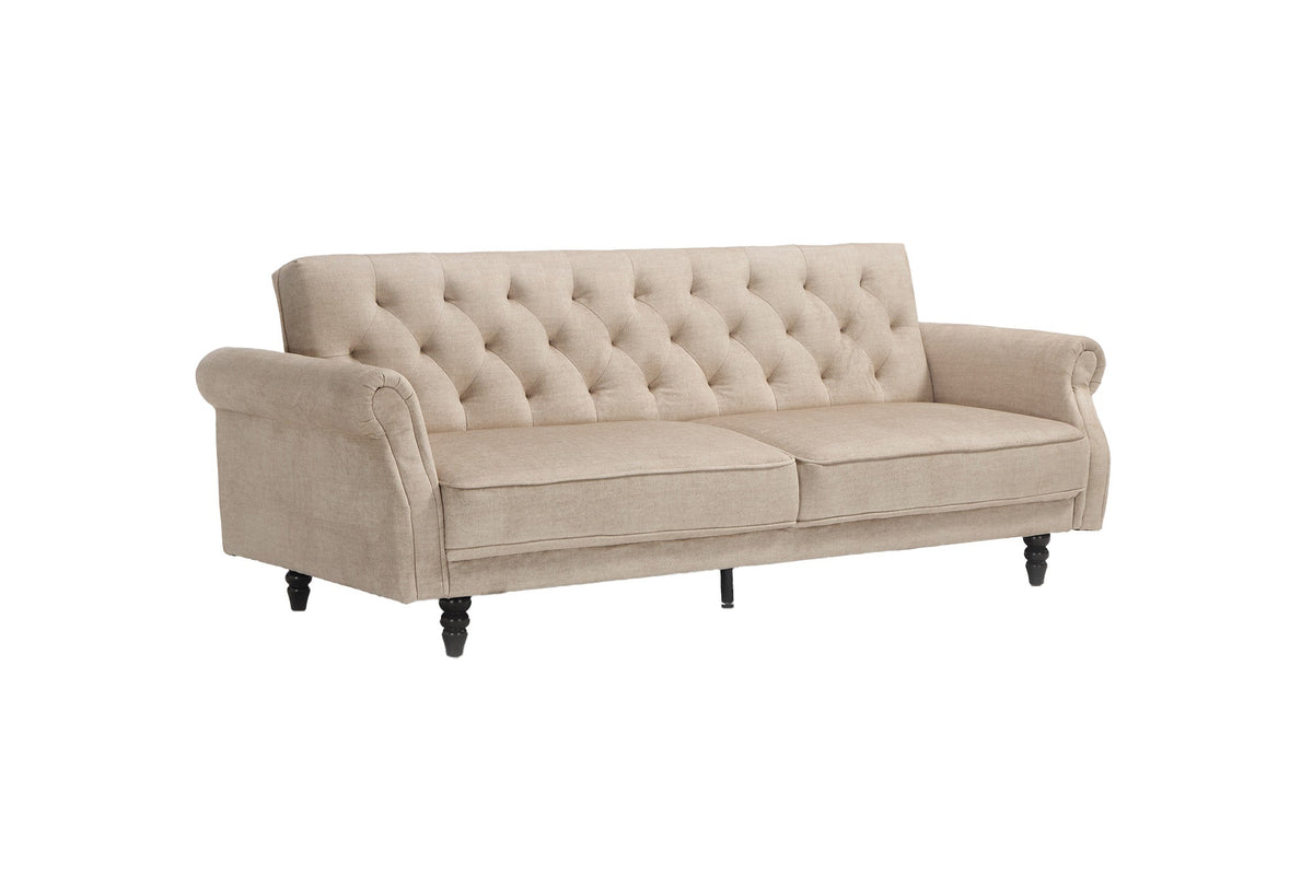 Elara – Champagne beige velours