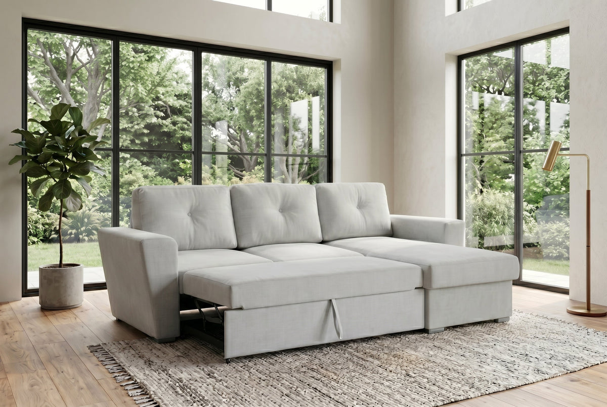 Livana – Beige tissu texturé – vue 7