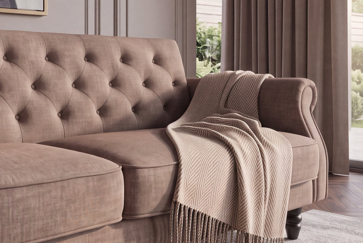Elara – Greige velours – vue 7