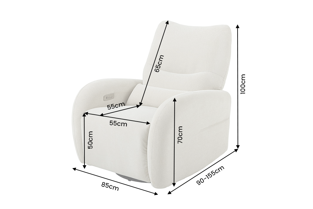 Amaya – Beige tissu texturé – vue 9