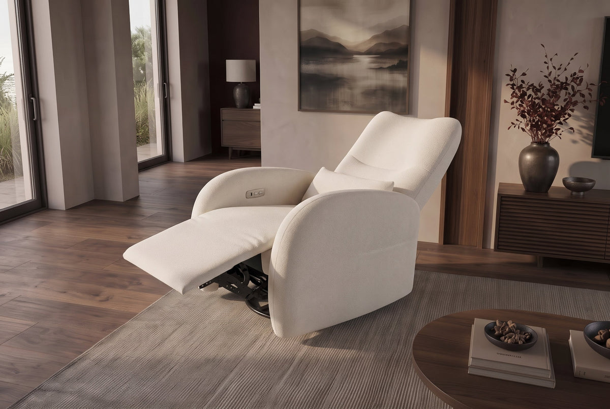 Amaya – Beige tissu texturé – vue 5