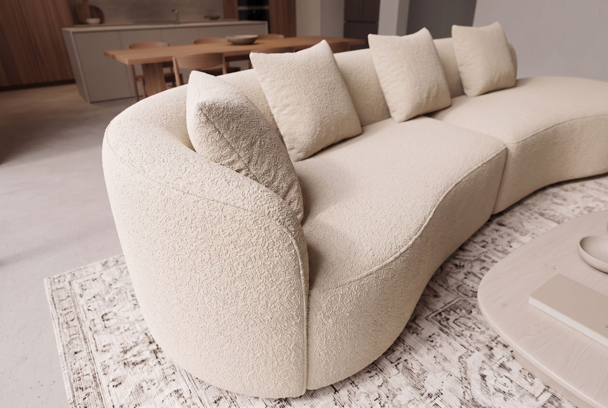 Elvano – Beige bouclé – vue 7
