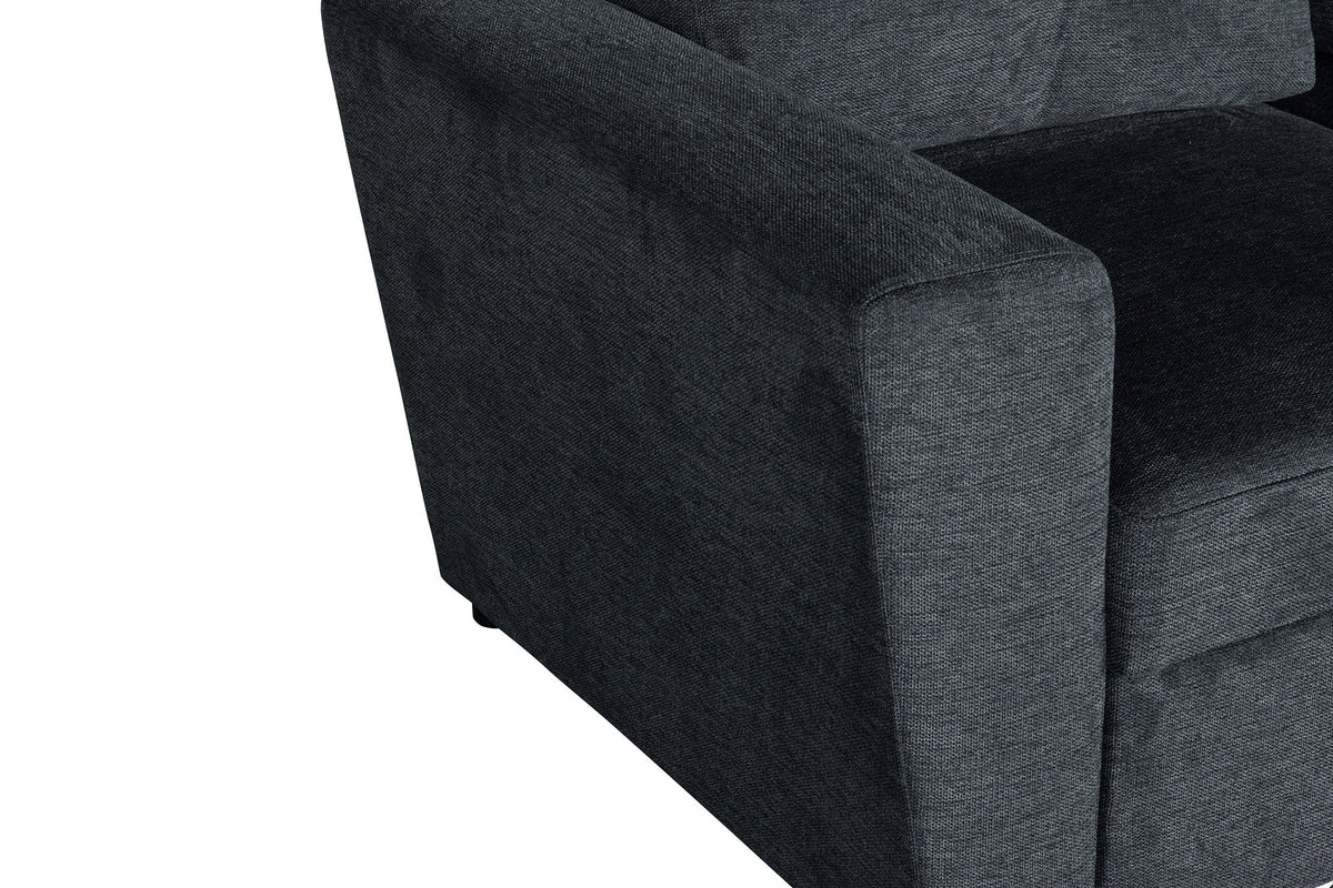 Livana – Gris tissu texturé – vue 10