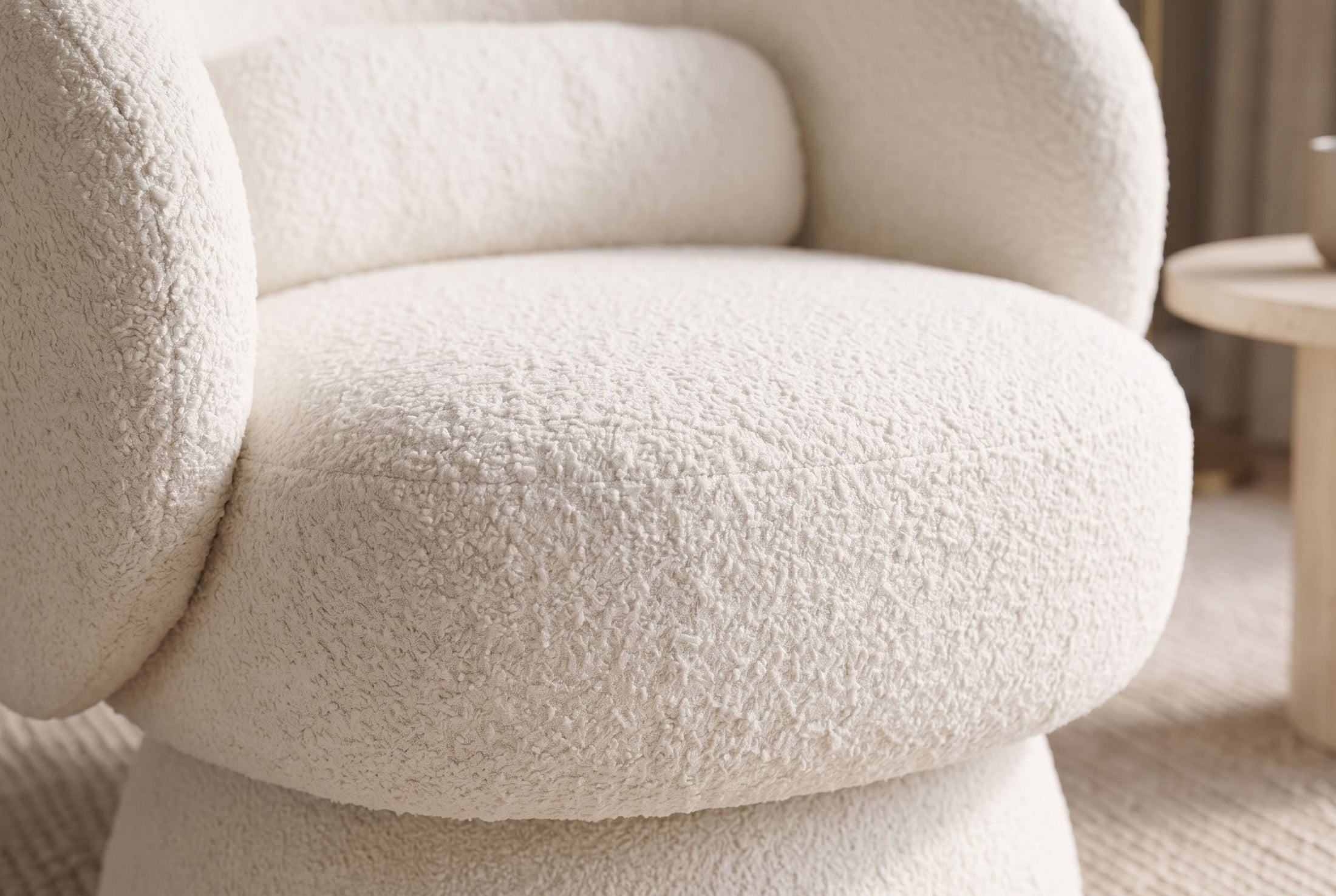 Ariane – Blanc bouclé – vue 7