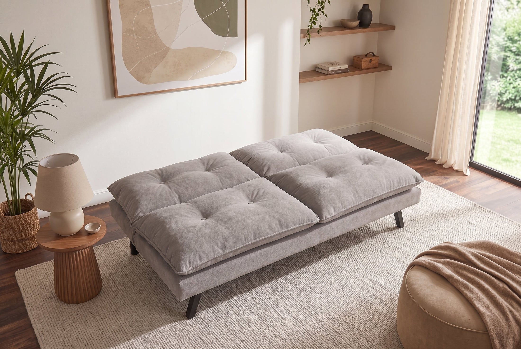 Novara – Beige chenille – vue 5