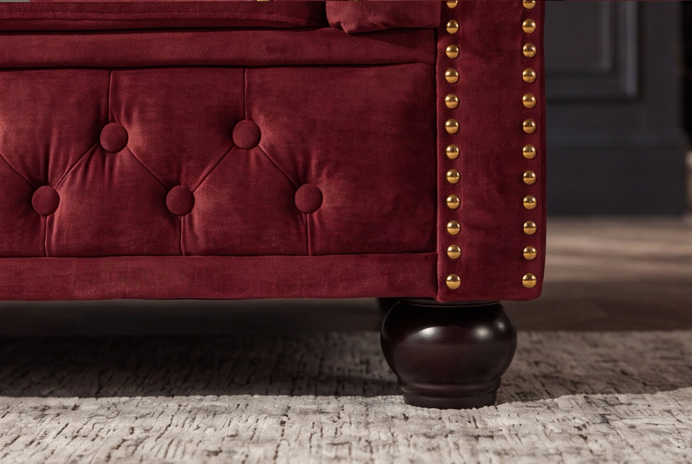 Aveline – Rouge velours – vue 7