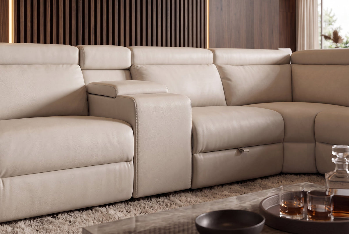 Sienna – Beige similicuir – vue 6