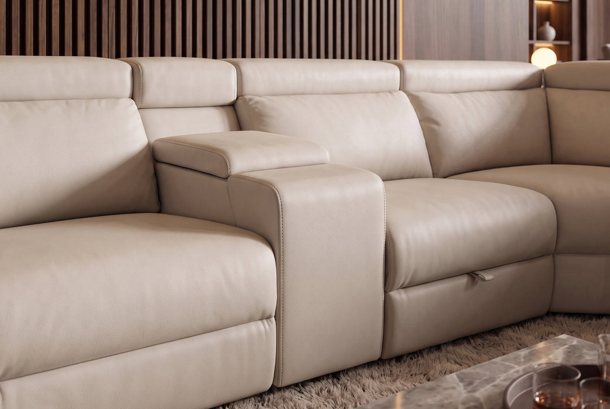 Sienna – Beige similicuir – vue 7