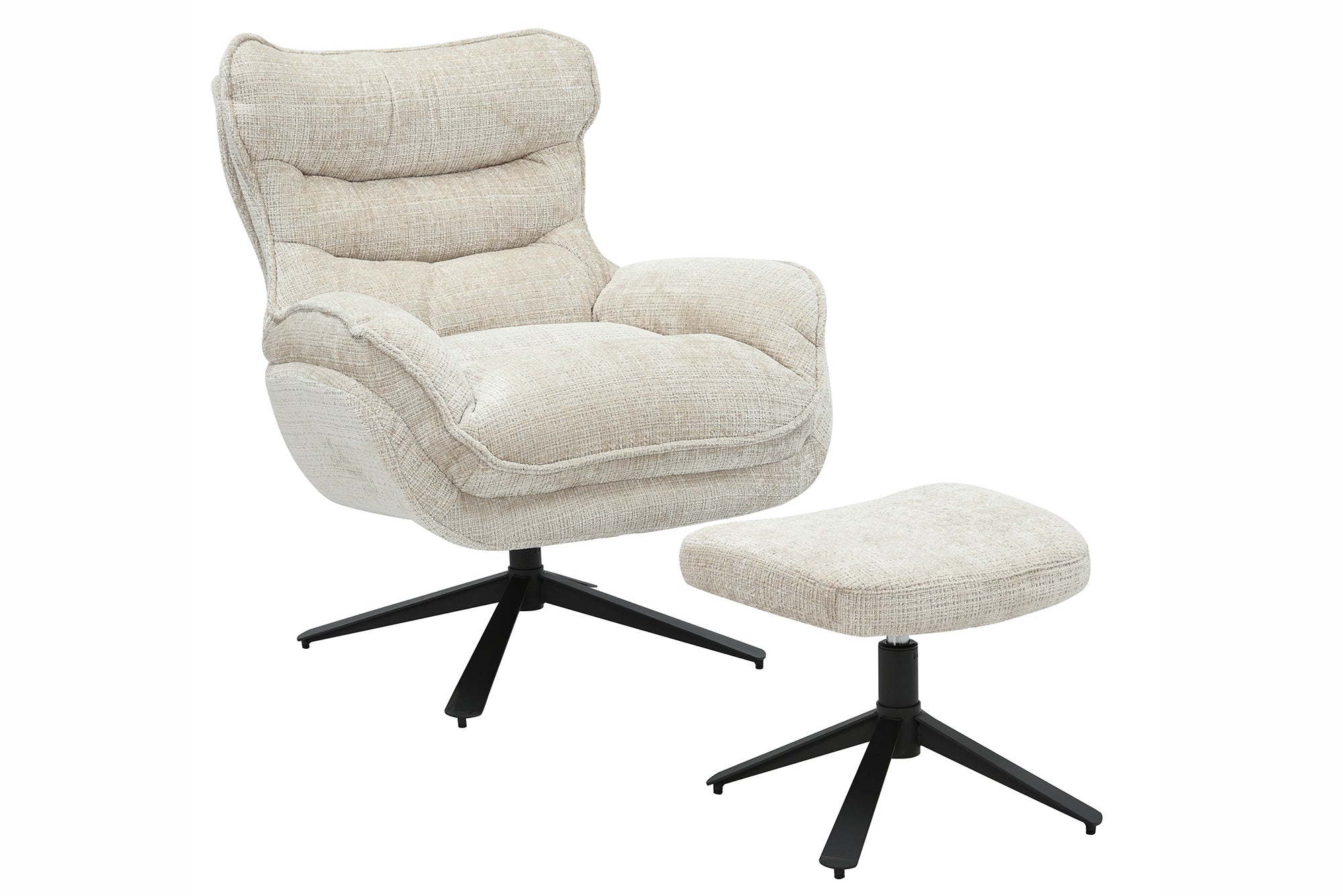 Naïra – Champagne beige tissu texturé – vue 3