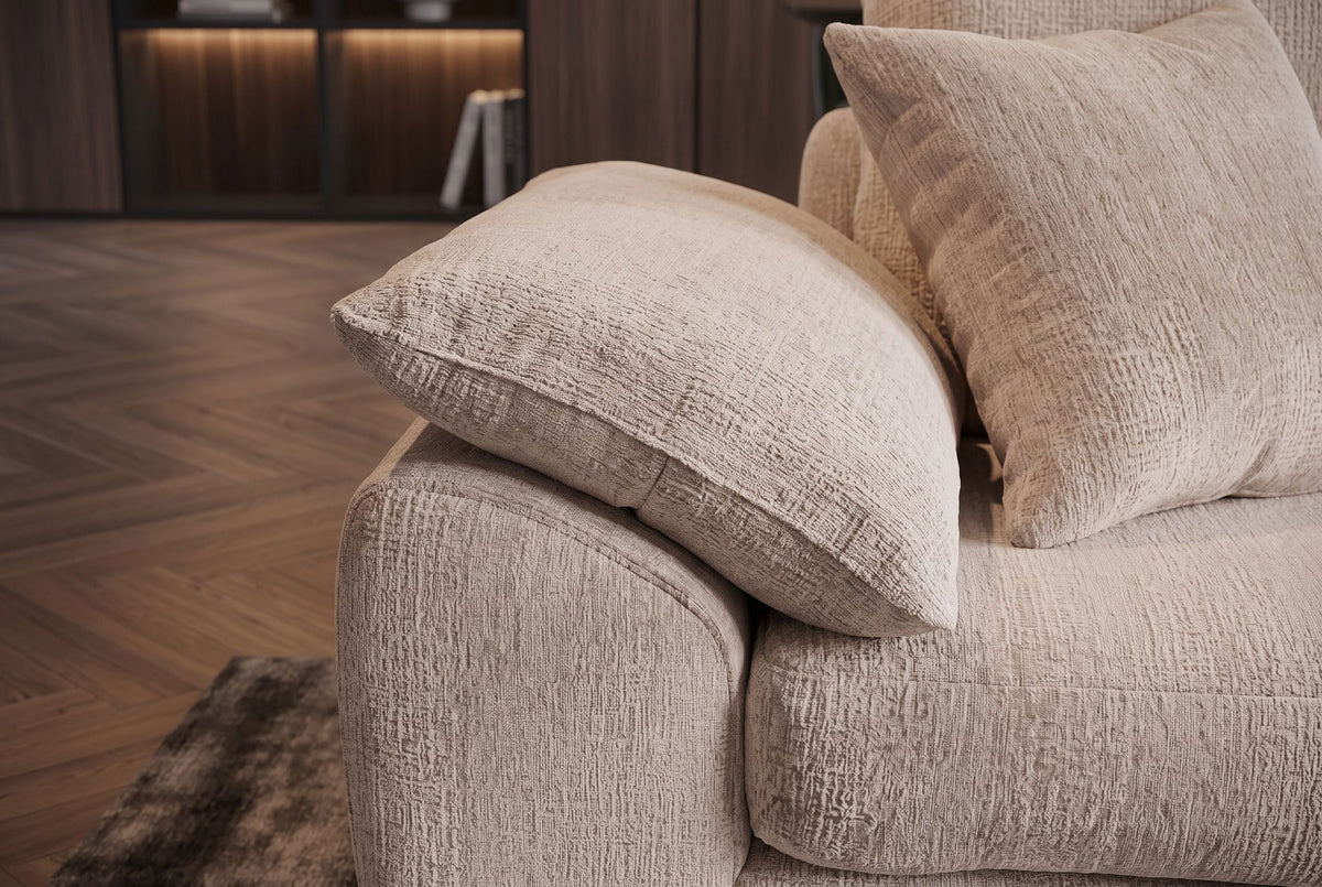 Soraya – Beige chenille – vue 7