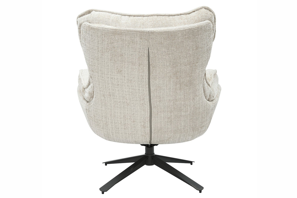 Naïra – Champagne beige tissu texturé – vue 5