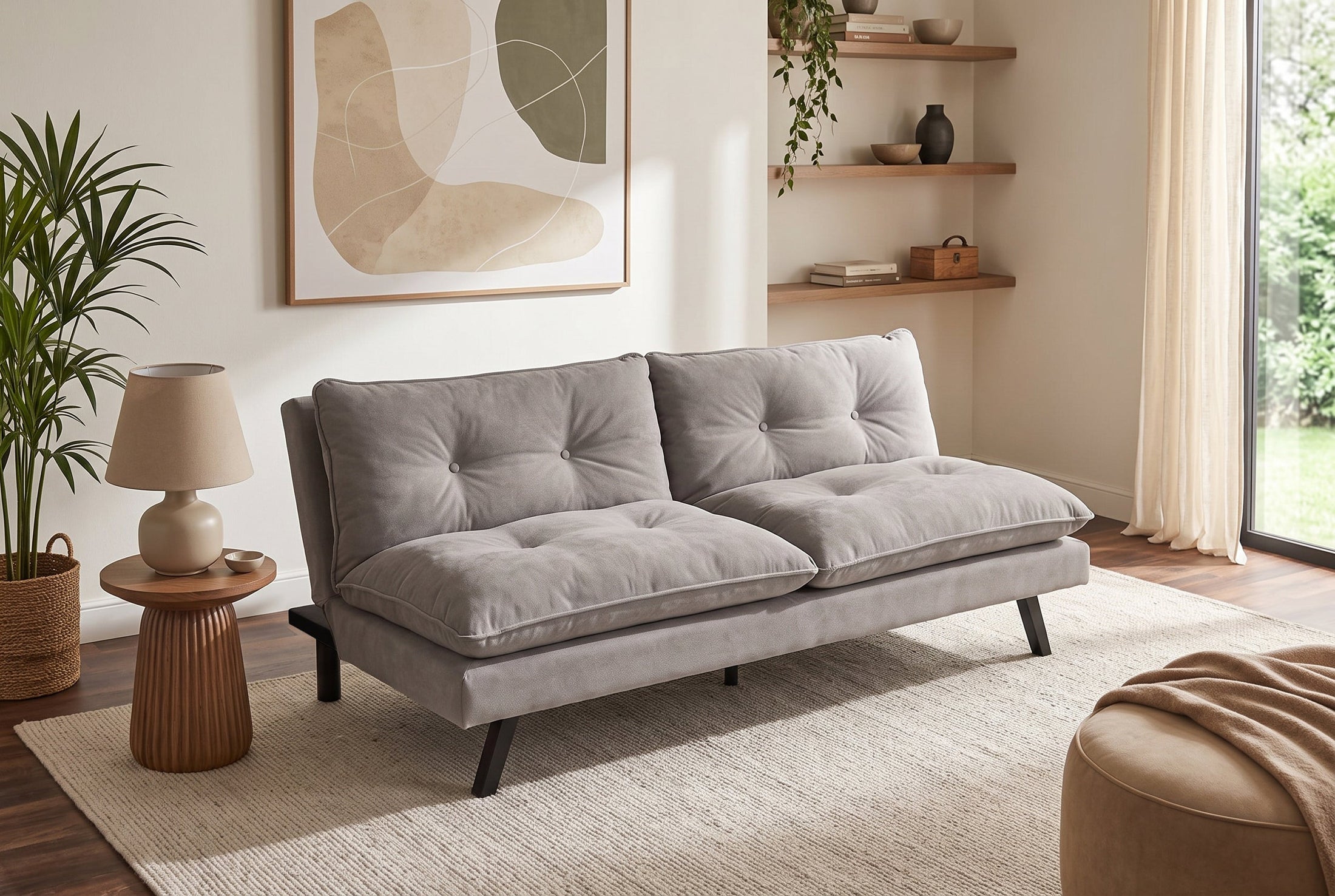 Novara – Beige chenille – vue 2