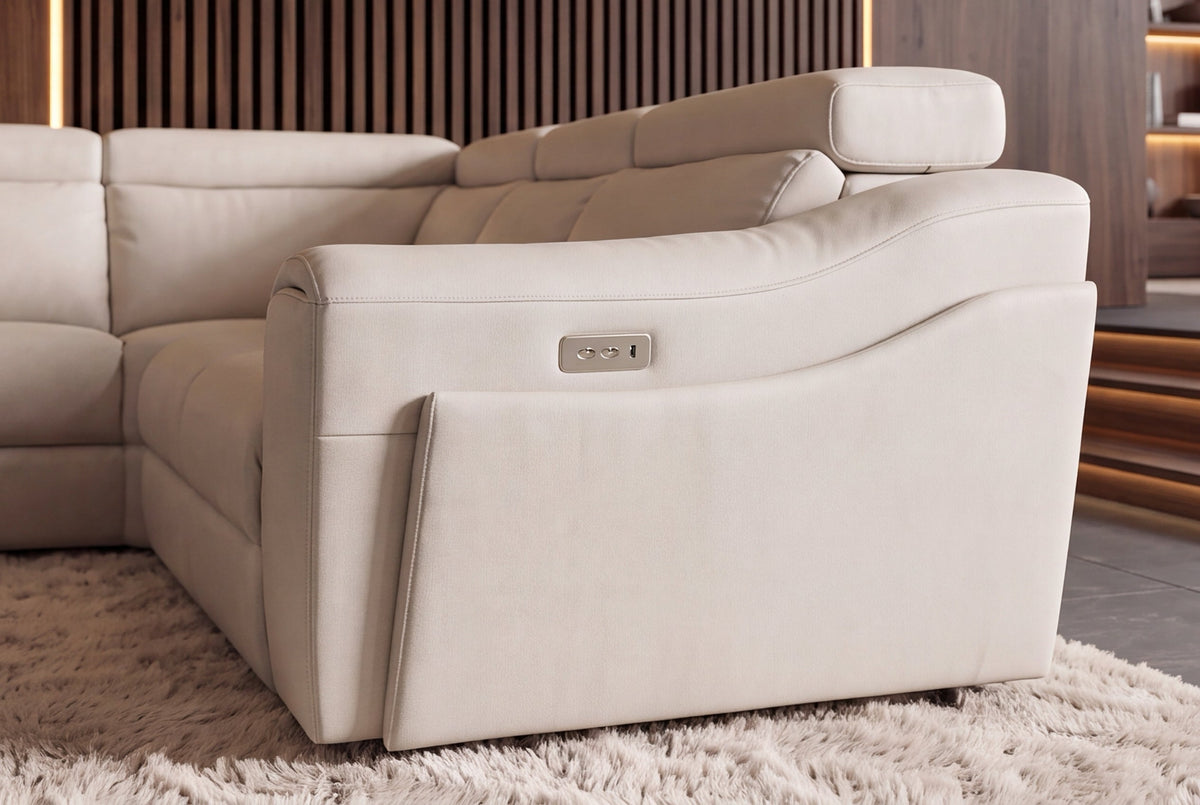 Sienna – Beige similicuir – vue 11