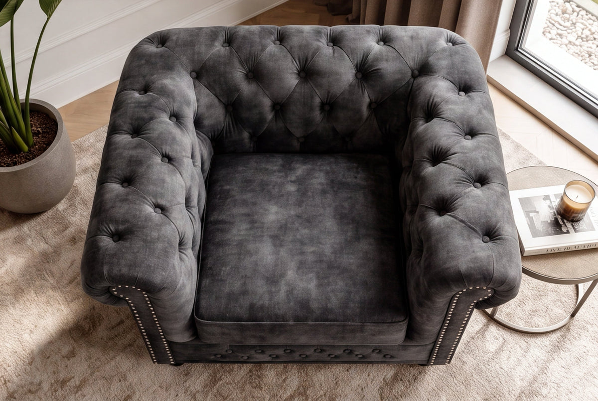 Mélia – Gris velours – vue 6