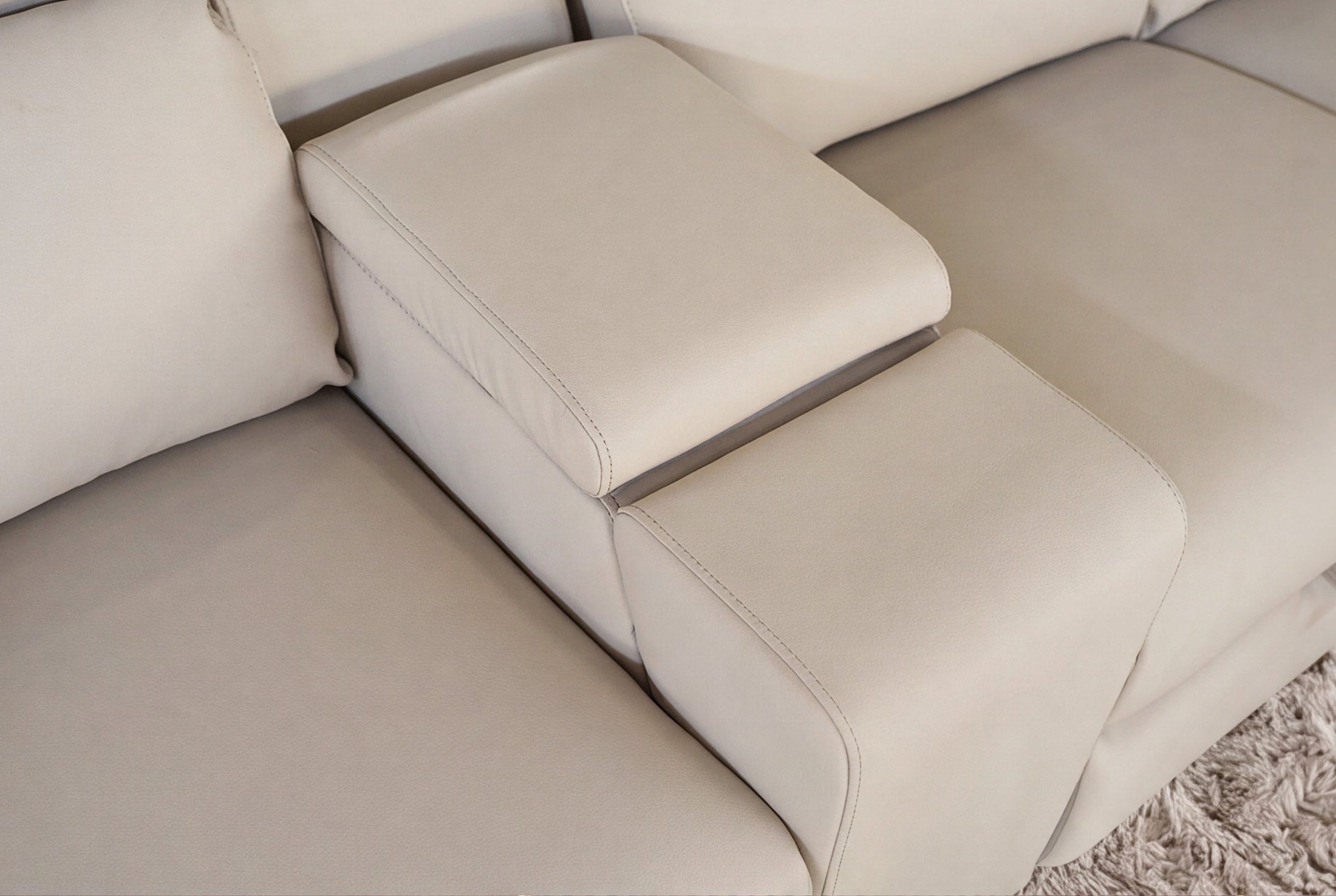 Sienna – Beige similicuir – vue 8