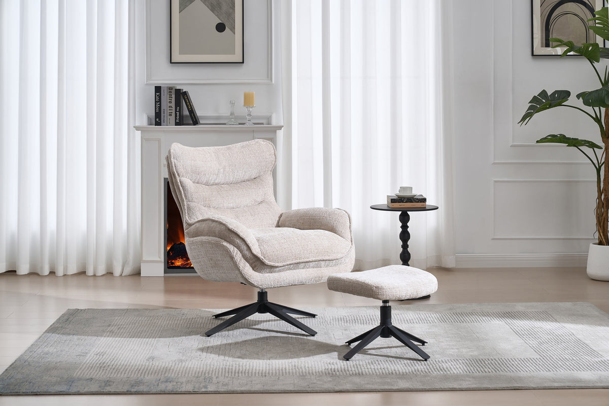 Naïra – Champagne beige tissu texturé – vue 2