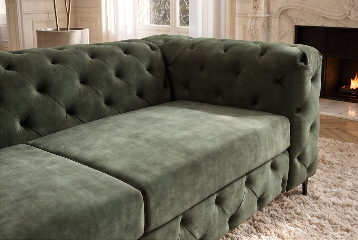 Calista – Vert foncé velours – vue 11