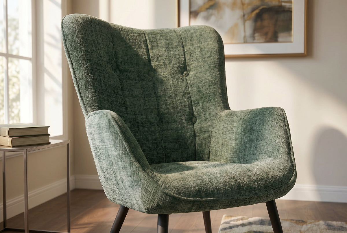 Orelia – Vert chenille – vue 6