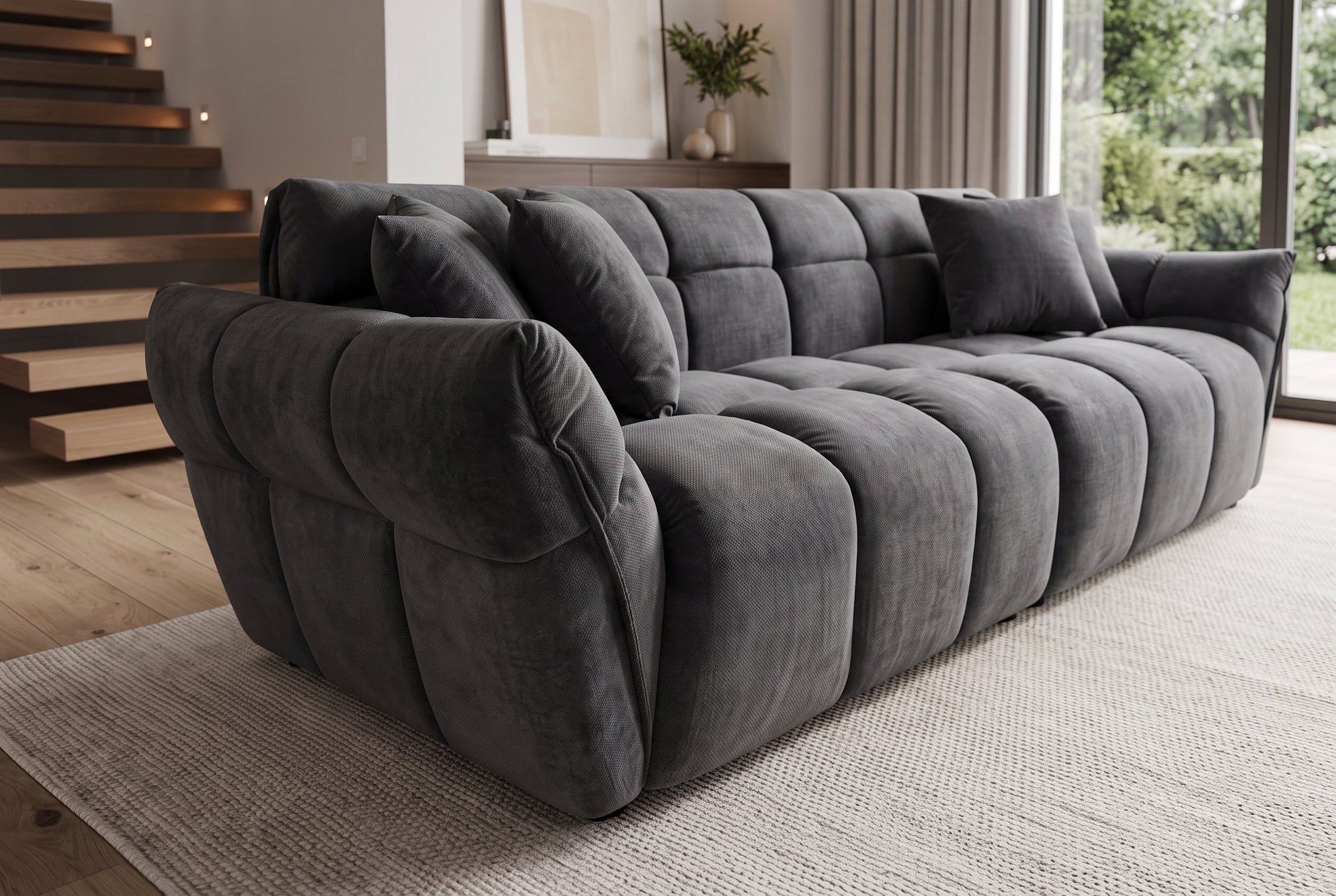 Orlena – Gris velours – vue 5