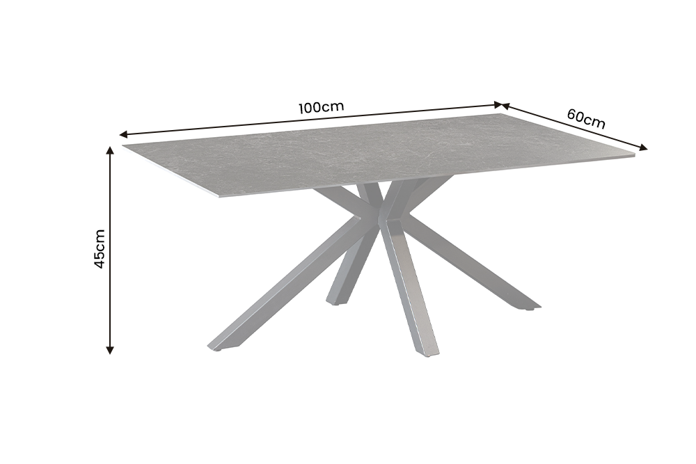 Table basse Astra – Gris