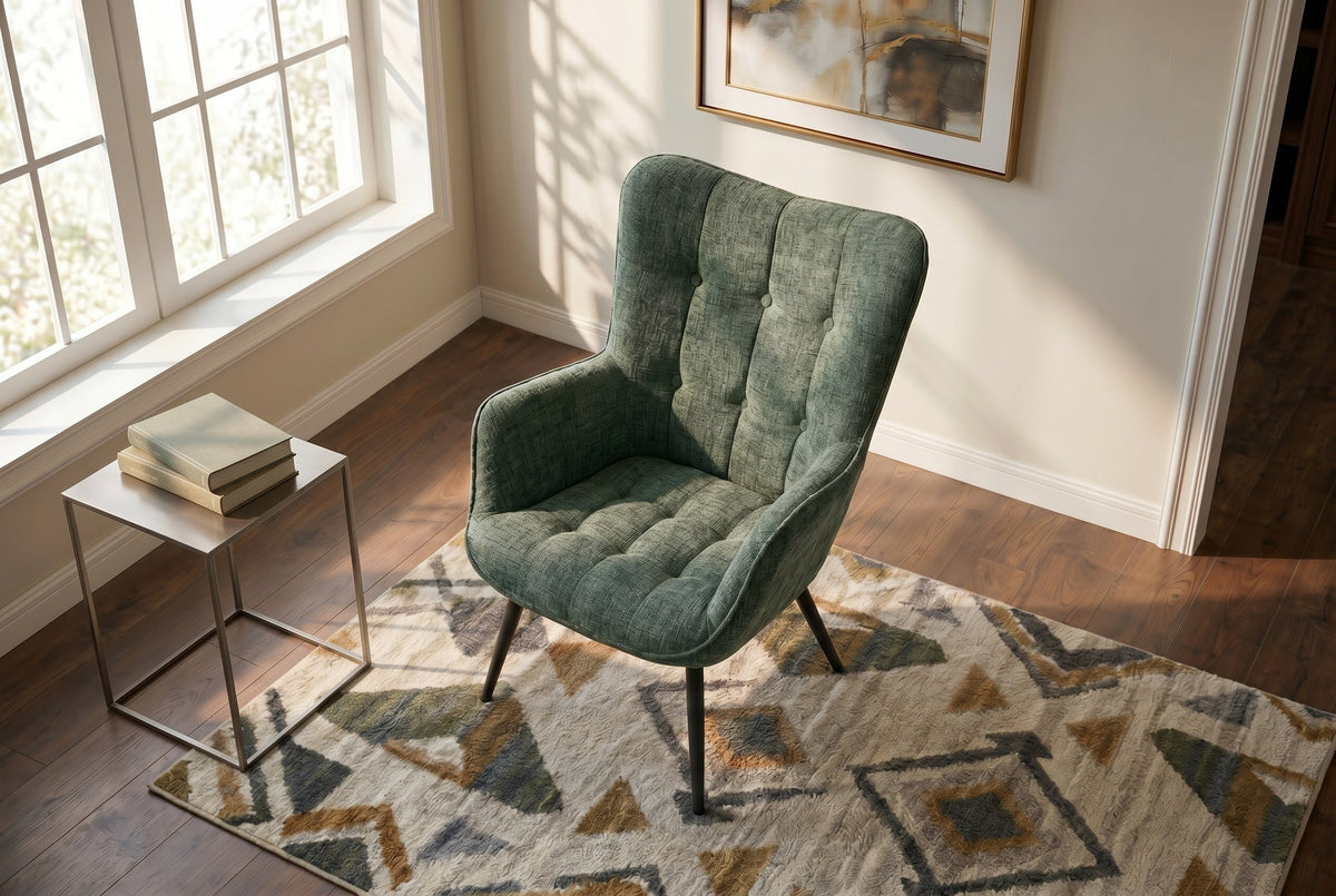 Orelia – Vert chenille – vue 5