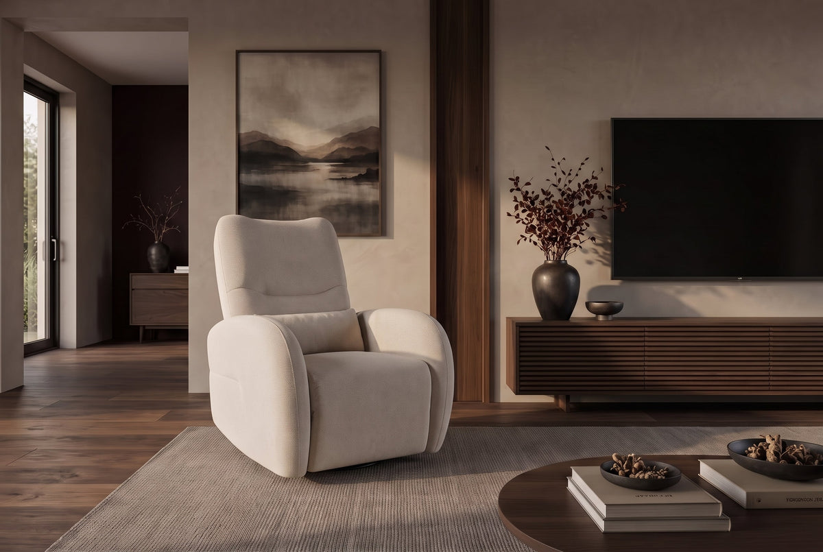 Amaya – Beige tissu texturé – vue 2